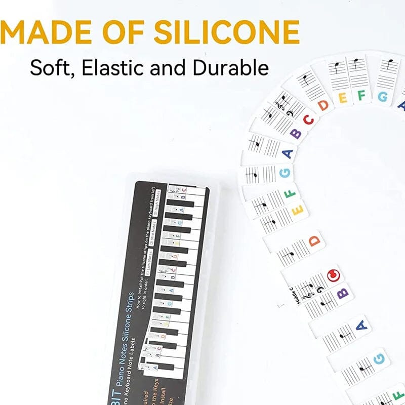 Piano Nootlabels voor Beginners 4