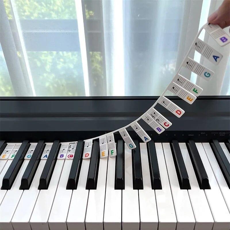 Piano Nootlabels voor Beginners 9