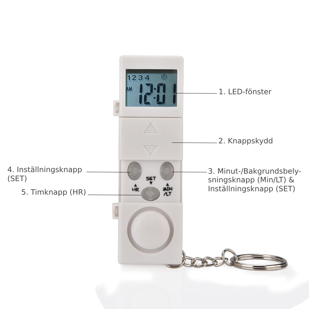 Pillendispenser met Alarm en 28 Vakjes 2