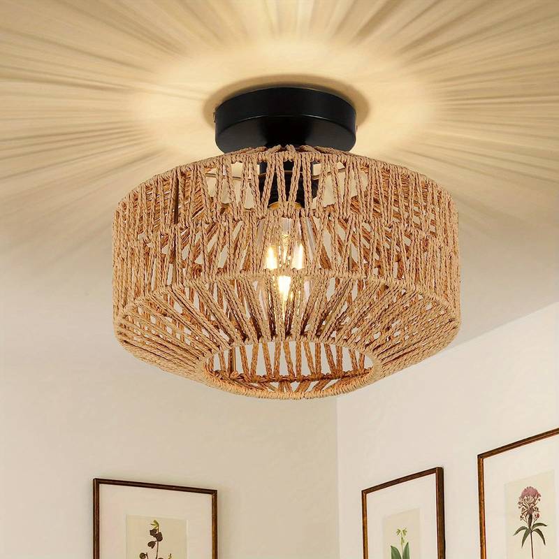 Plafondlamp Bohemian Stijl voor Slaapkamer en Woonkamer Sfeerverlichting 0