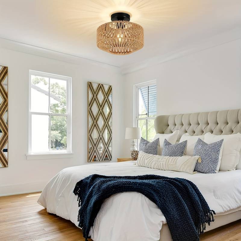 Plafondlamp Bohemian Stijl voor Slaapkamer en Woonkamer Sfeerverlichting 3