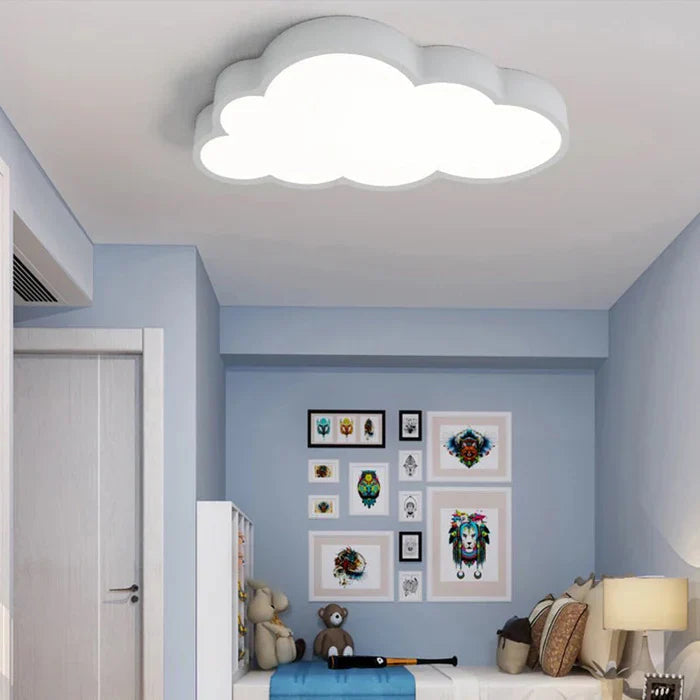 Plafondlamp Kinderen Wolken Design LED Verlichting 3