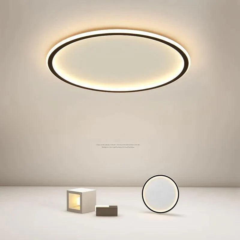 Plafondlamp Minimalistisch Design voor Slaapkamer met Geïntegreerde LED Verlichting 1