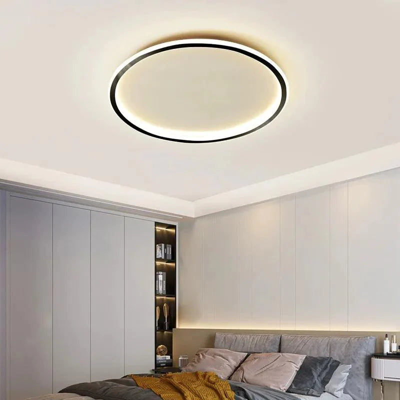 Plafondlamp Minimalistisch Design voor Slaapkamer met Geïntegreerde LED Verlichting 2