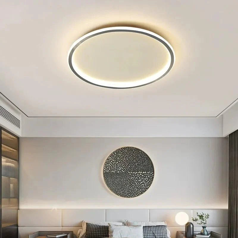 Plafondlamp Minimalistisch Design voor Slaapkamer met Geïntegreerde LED Verlichting 3