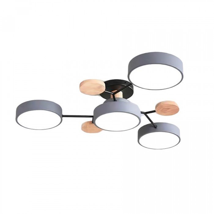 Plafondlamp Scandinavisch Design Vertakt 15