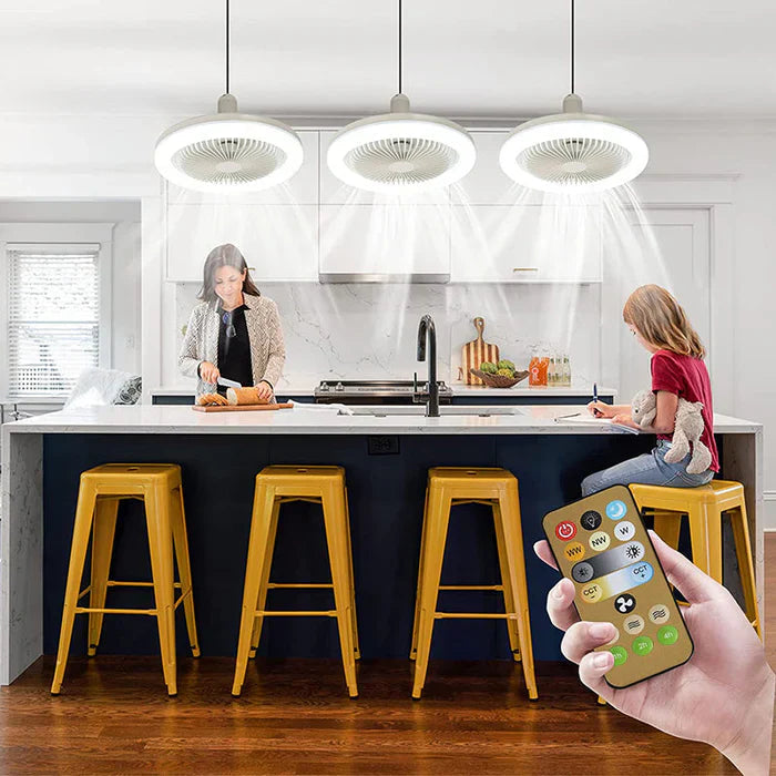 Plafondventilator met LED-verlichting en afstandsbediening 7