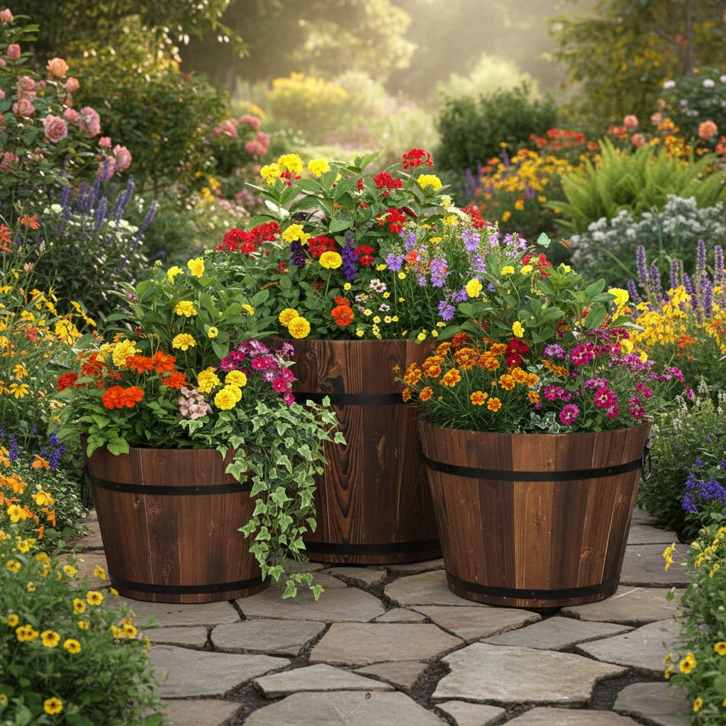 Plantenbak Buiten Robuust Design Voor Bloemen En Planten 0