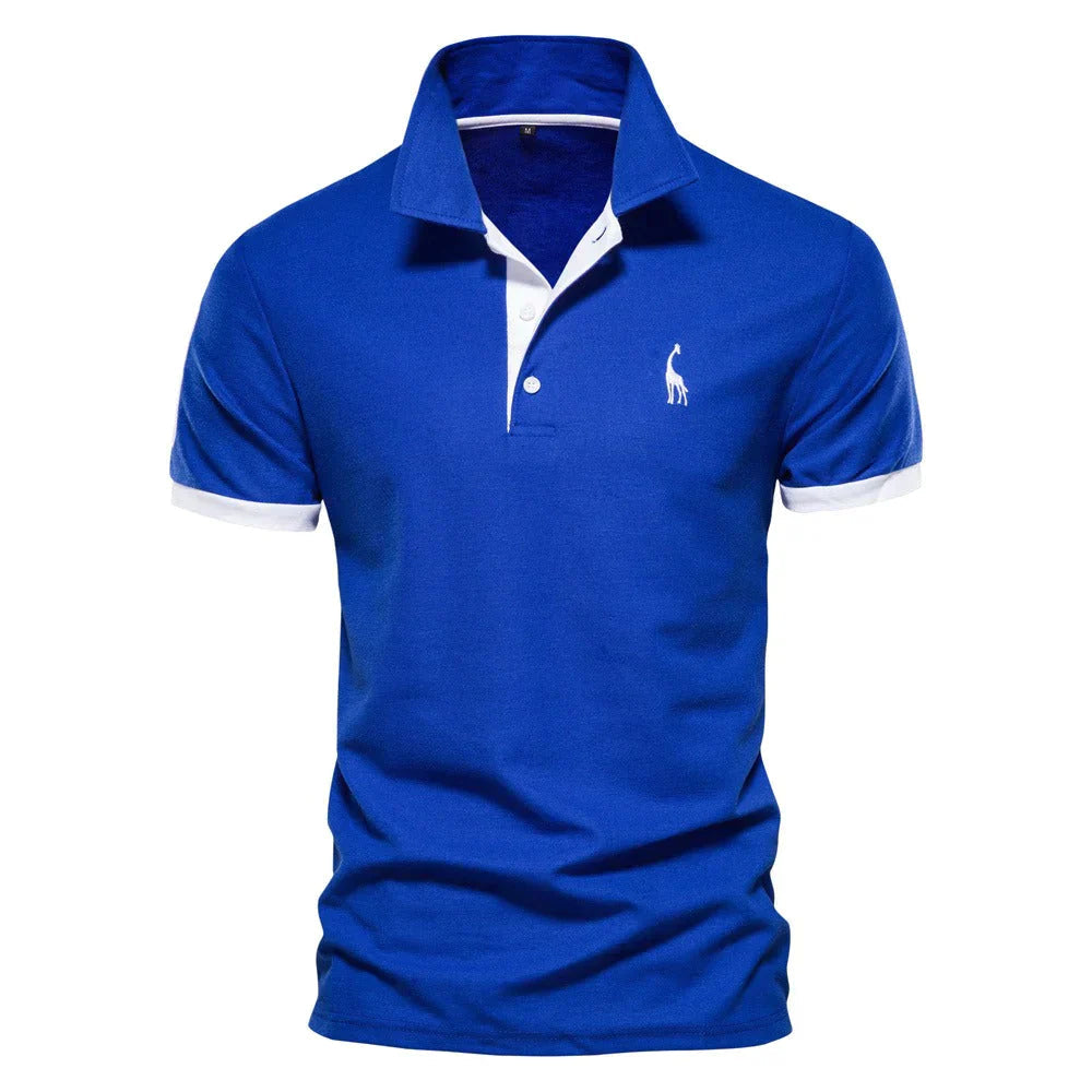 Polo shirt voor heren, klassiek ontwerp met comfortabele pasvorm. 5