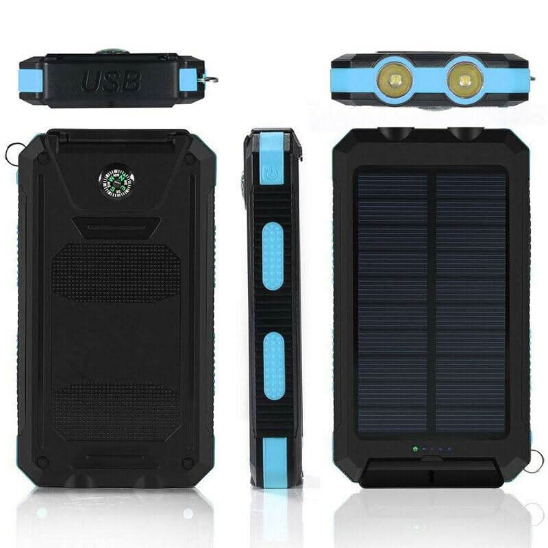 Powerbank voor Buiten met Zonne-energie en 30.000 mAh Capaciteit 9