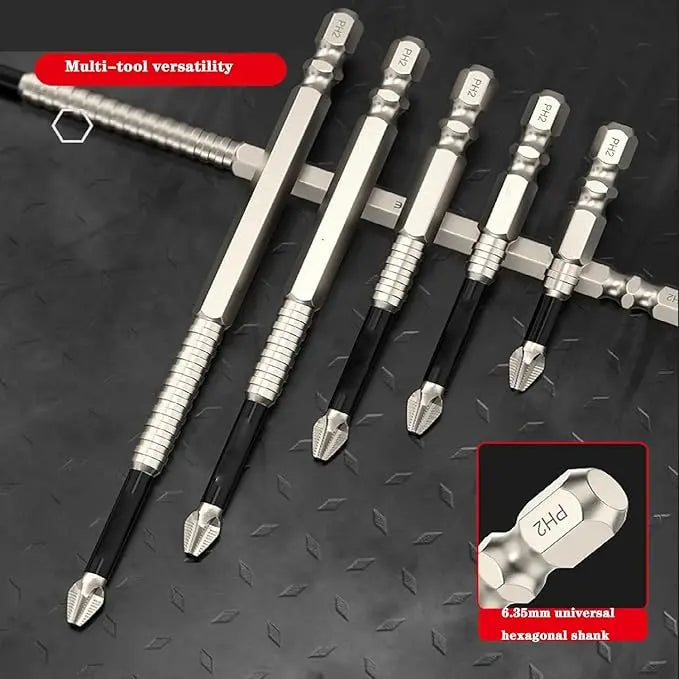 Precisie Schroevendraaier Bits Set met Magnetische Grip 4