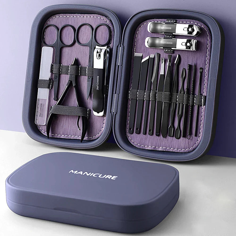 Professionele Manicure- en Pedicureset Draagbaar 1