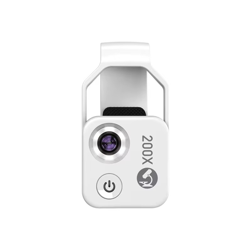 Professionele Microscooplens voor Smartphones met 200x Zoom 0