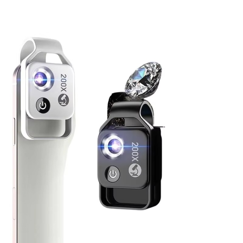 Professionele Microscooplens voor Smartphones met 200x Zoom 3