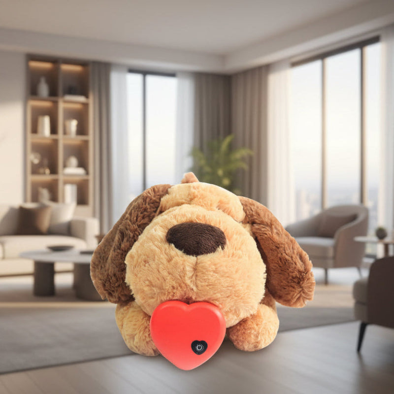 Puppy's Knuffel met Hartslag voor Rustgevende Nachten 1