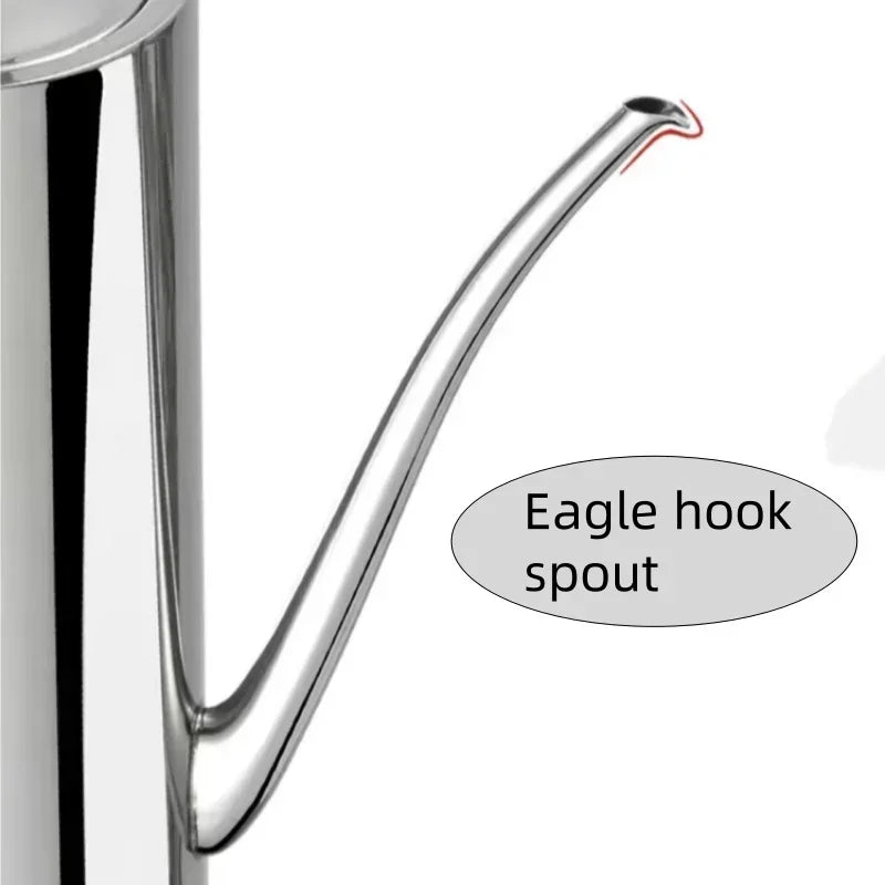 RVS Oliekan 500/700 ml Met Ergonomisch Handvat 4