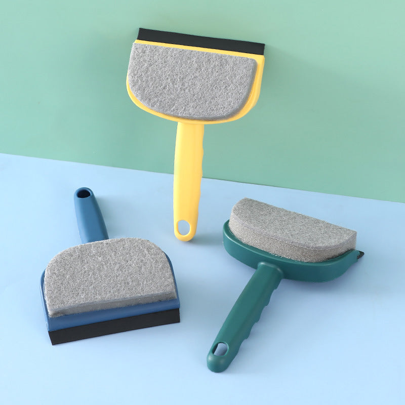 Reinigingsborstel Voor Ramen En Spleten 2-In-1 Ontwerp 1