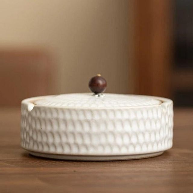 Retro Asbak met Deksel voor Binnen en Buiten 11