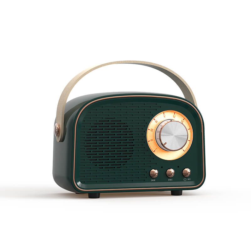 Retro Bluetooth Speaker met Vintage Ontwerp 8