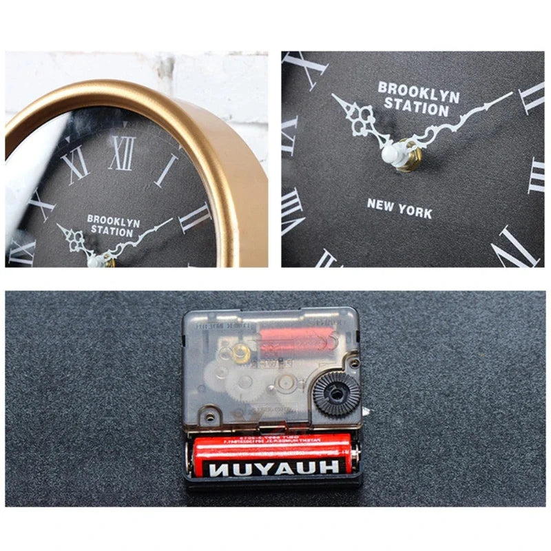 Retro Bureauklok Stille Quartz voor Thuis en Kantoor 5
