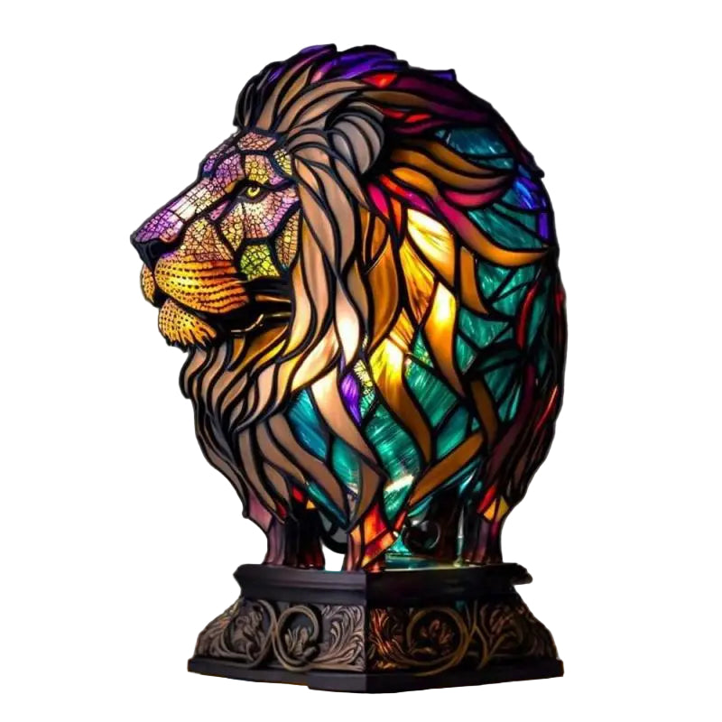 Retro Dierenlamp 3D Veelkleurig 0