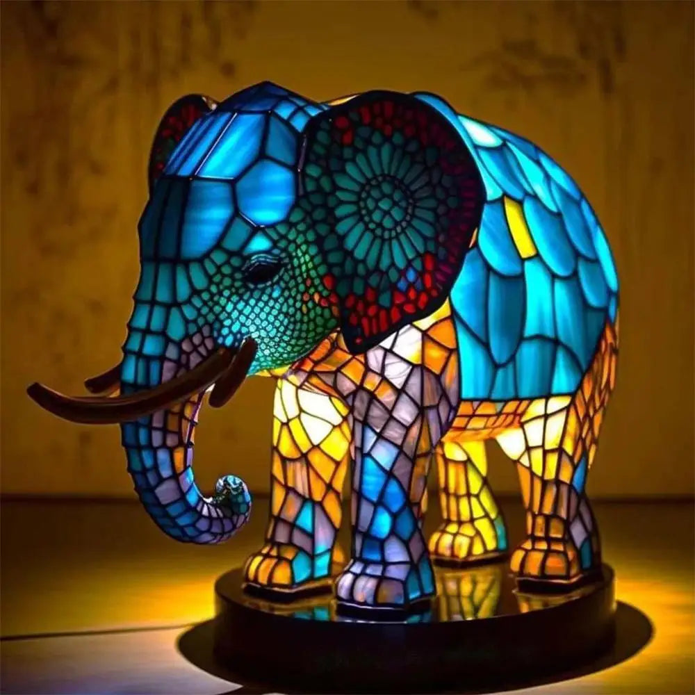 Retro Dierenlamp 3D Veelkleurig 1