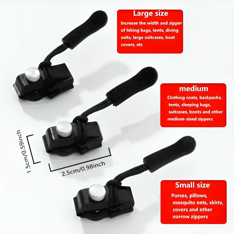 Rits Reparatie Tool Voor Kleding En Accessoires 7