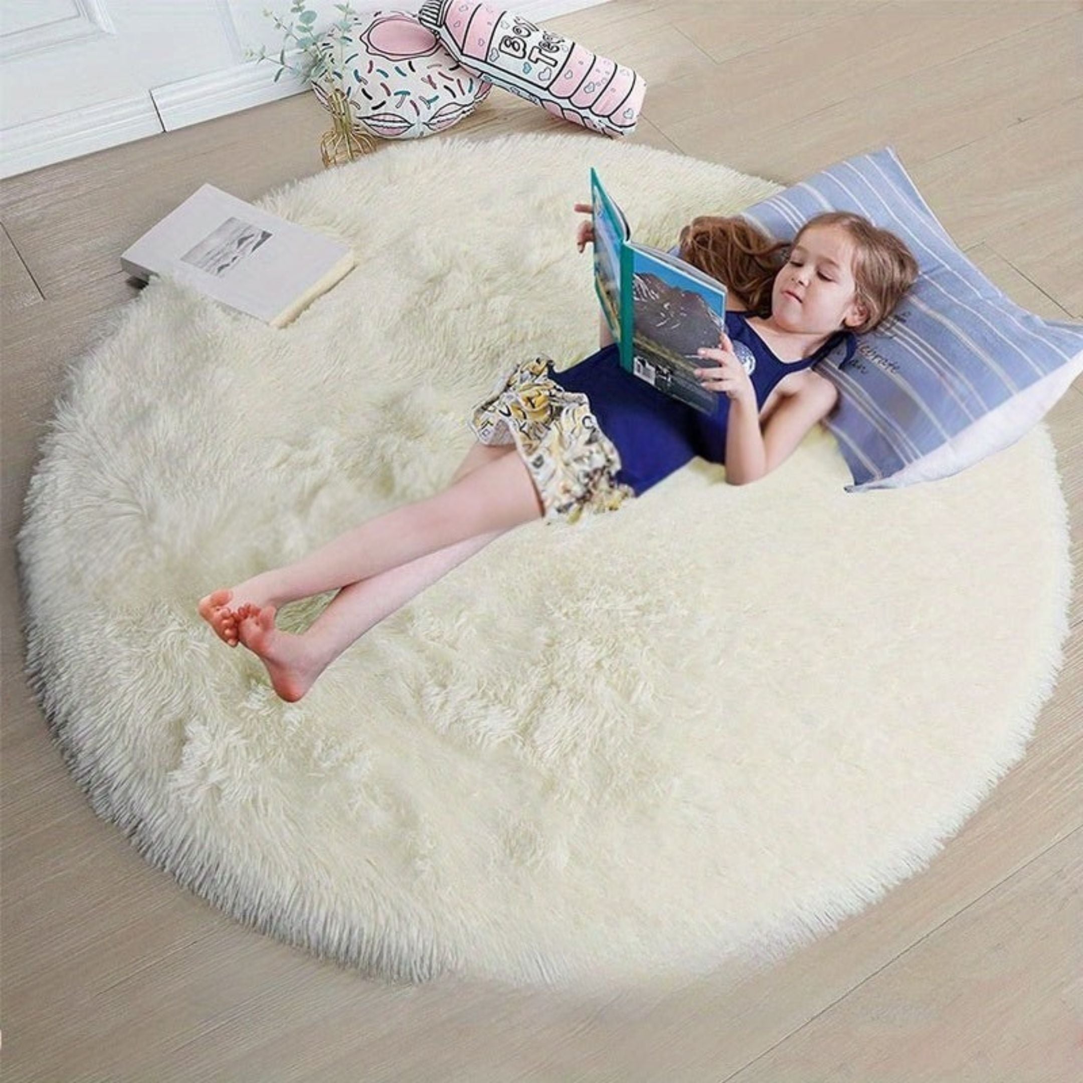 Rond Vloerkleed Clouda Pluizig en Comfortabel 11