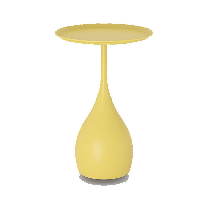Ronde Bijzettafel Metalen Onderstel Modern Design 9