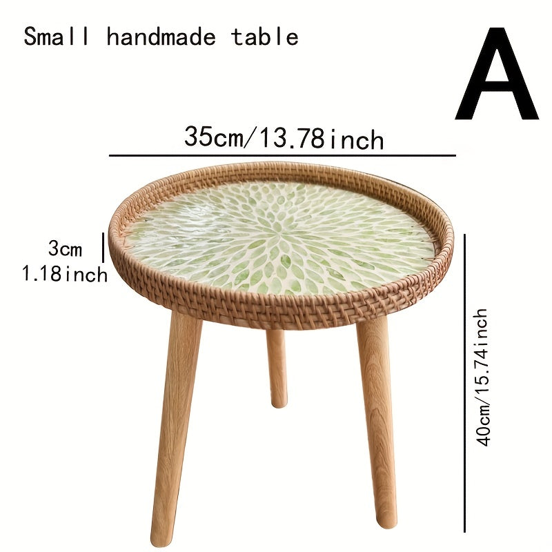 Ronde Bijzettafel Scandinavisch Stijl 0