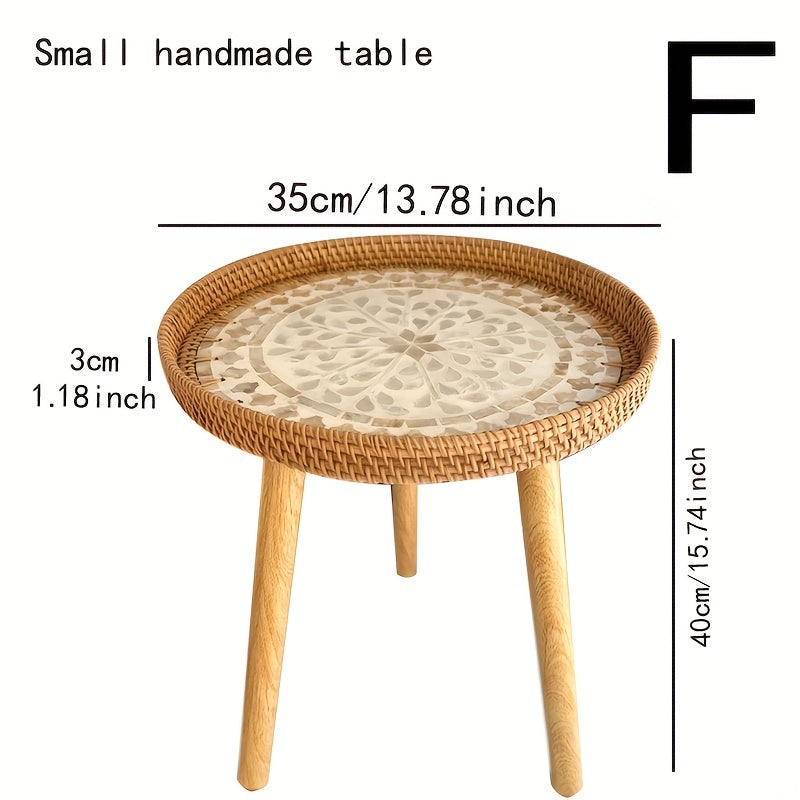 Ronde Bijzettafel Scandinavisch Stijl 11