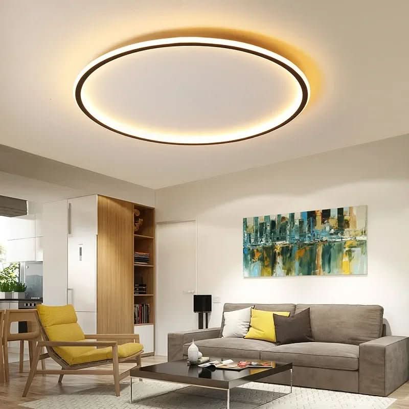 Ronde LED-plafondlamp Scandinavisch Design 2