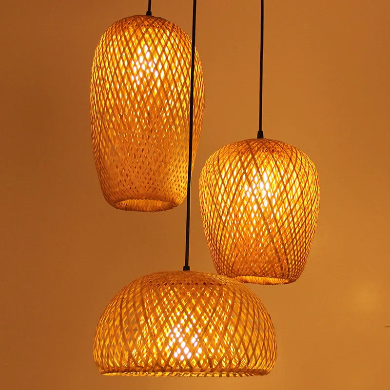 Rotan Hanglamp Natuurlijke Stijl 4