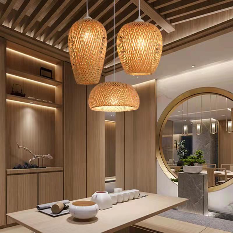 Rotan Hanglamp Natuurlijke Stijl 5