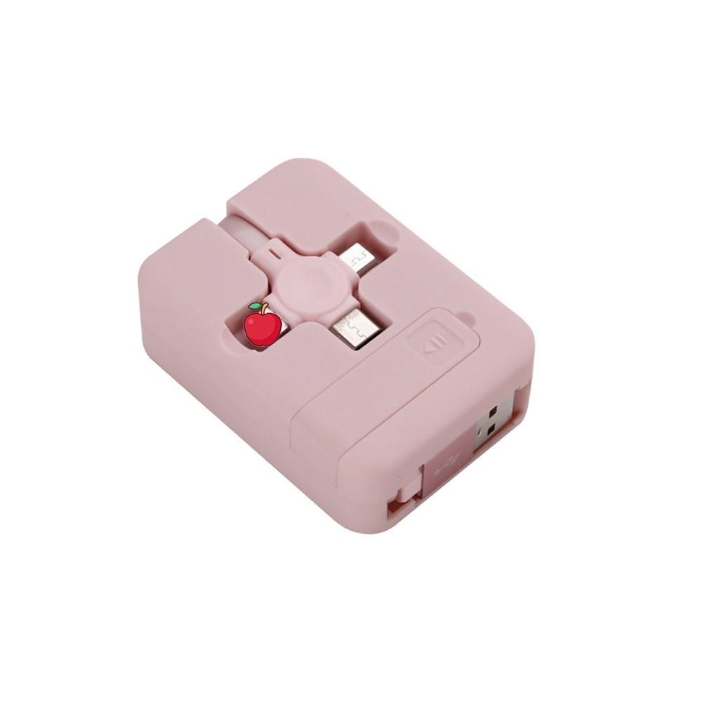 3-in-1 Telescopische Oplaadkabel