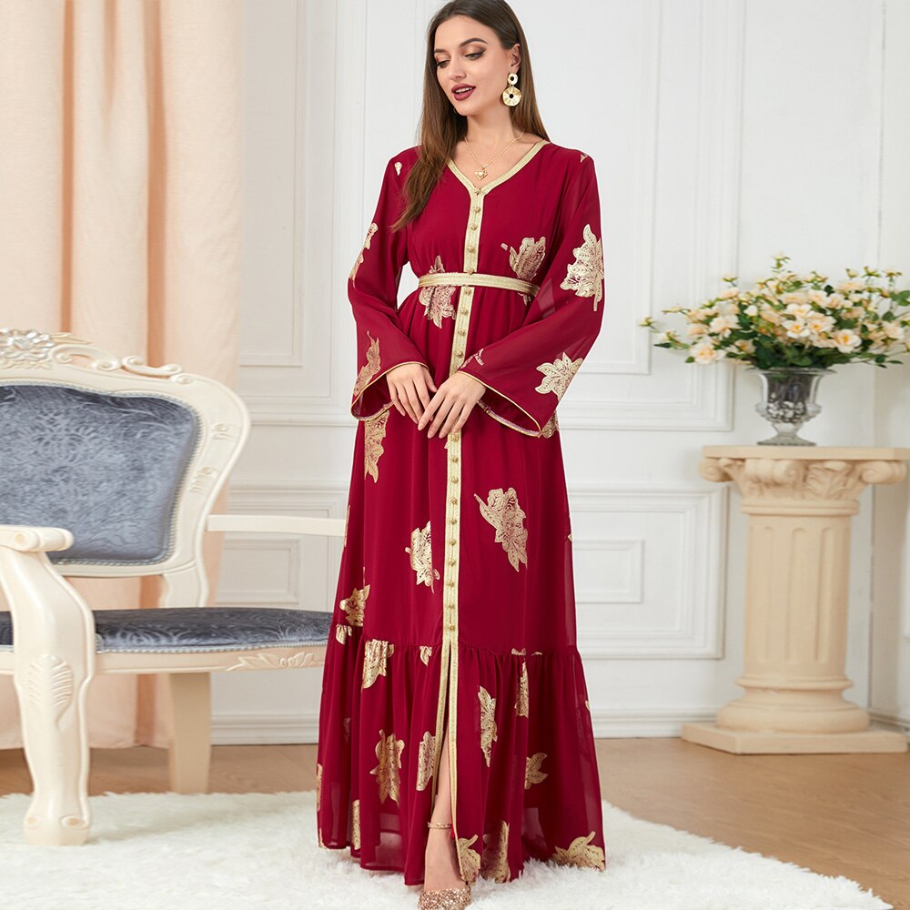 Elegante Chiffon Maxi Jurk