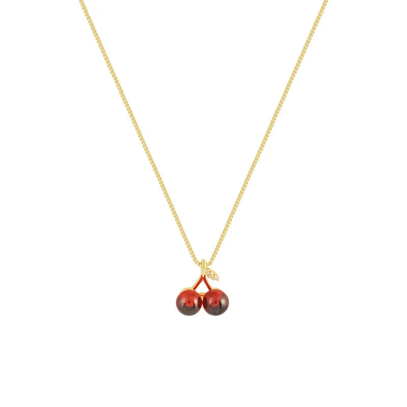 Kersen Hanger Ketting