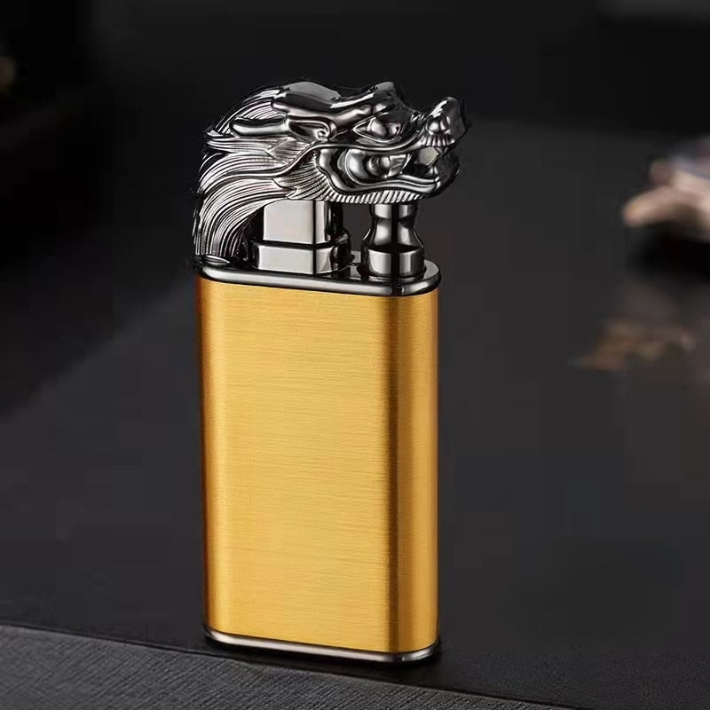 Dubbel Vlam Dragon Aansteker