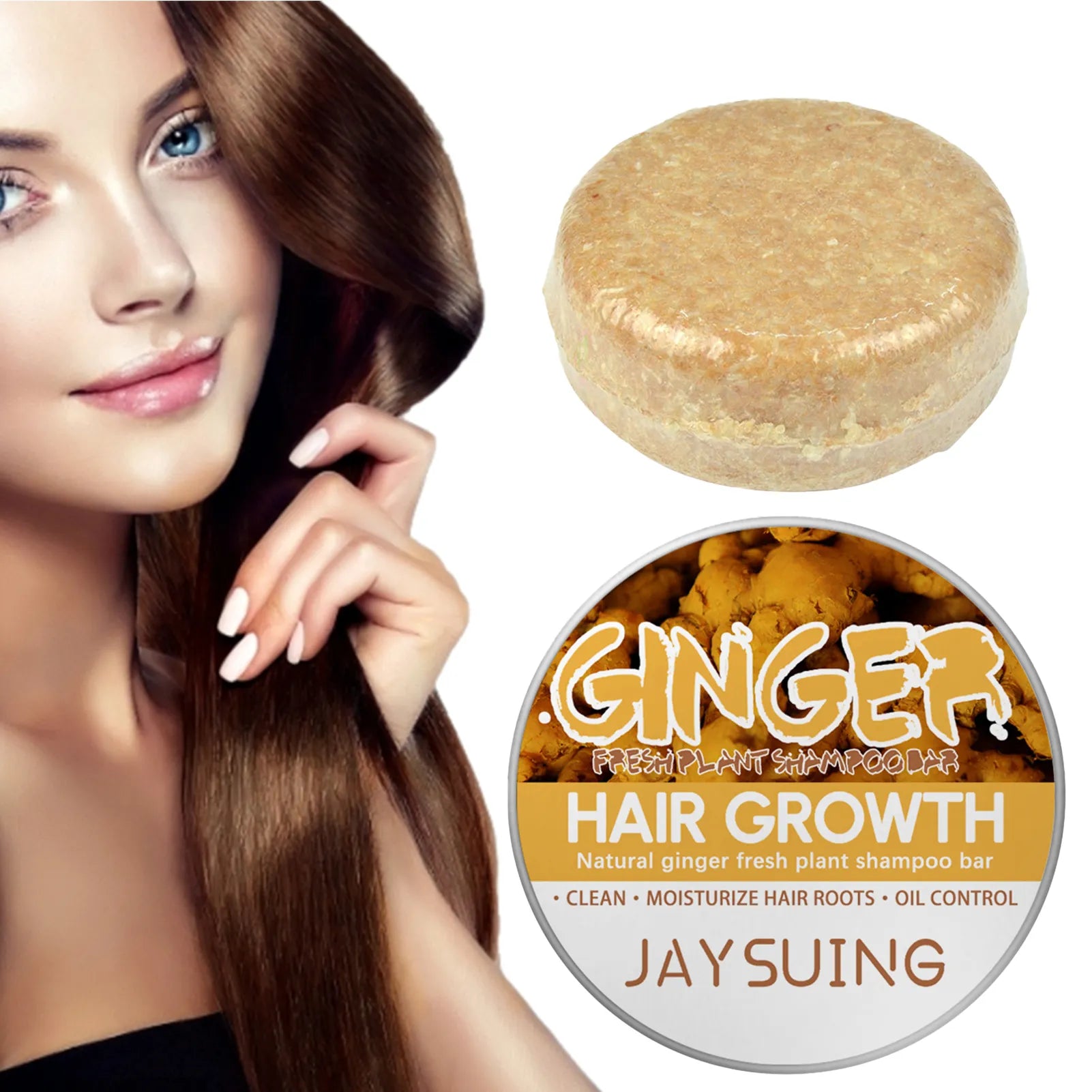 Gember Haarherstel Shampoo Bar