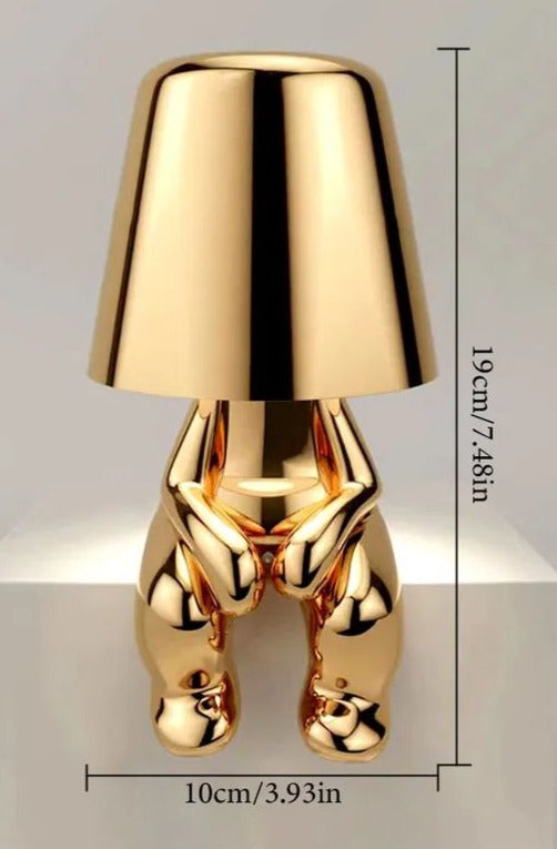 Denker Gouden Man Tafellamp