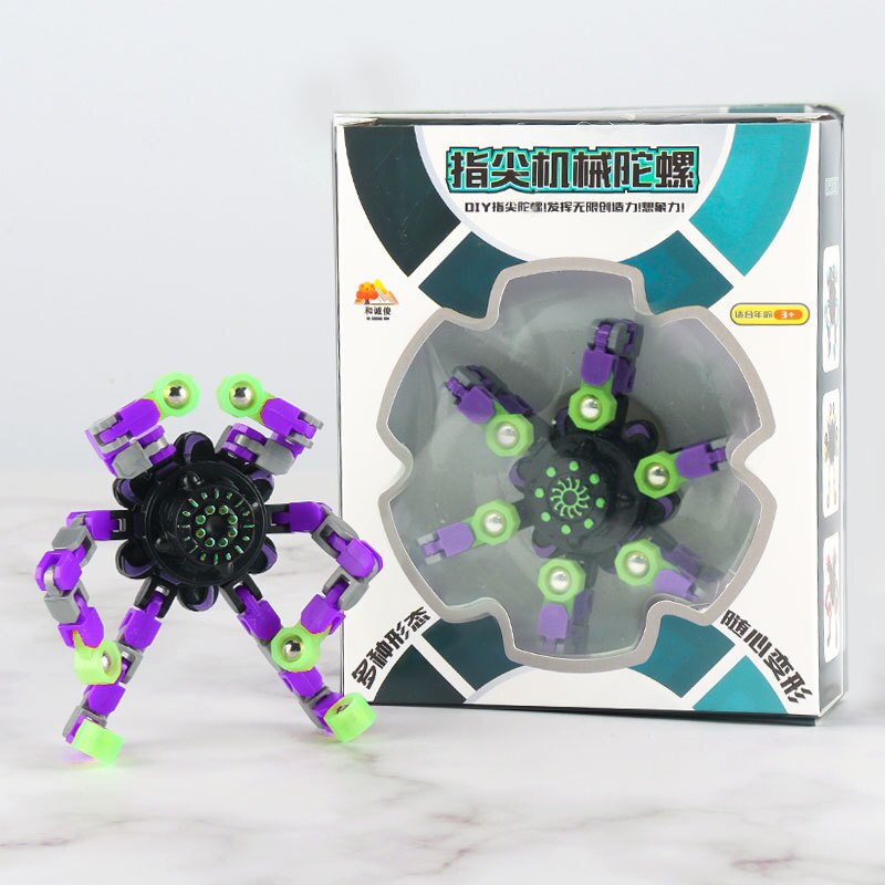 Flexibele Fidget Spinner