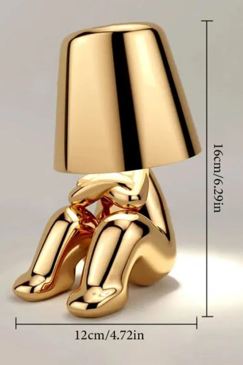 Denker Gouden Man Tafellamp