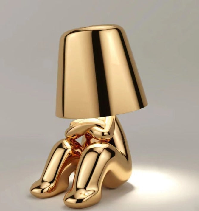 Denker Gouden Man Tafellamp