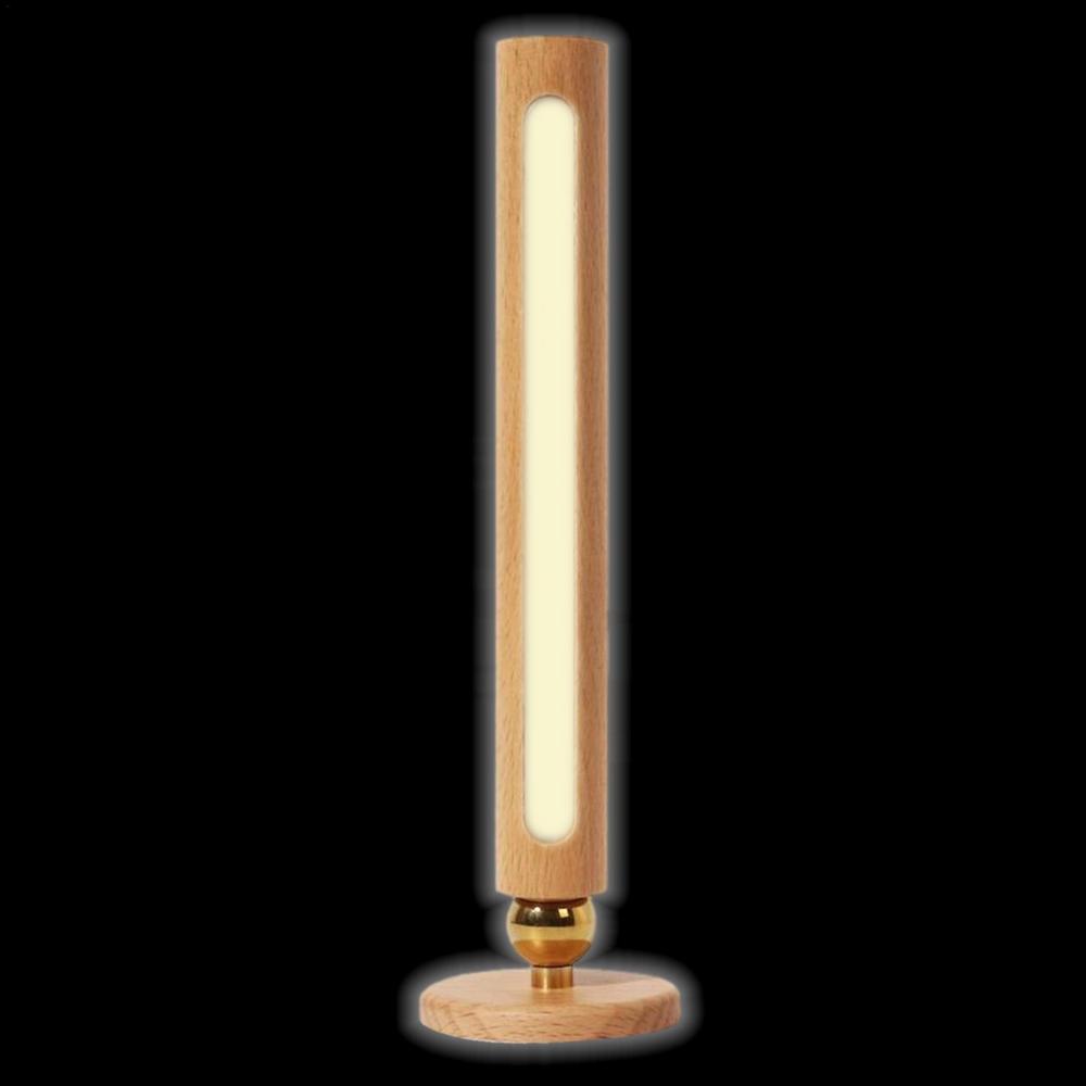 Draaibare Houten Wandlamp