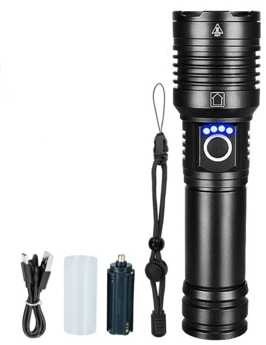 Draagbare XHP220 Ultra Heldere Zaklamp