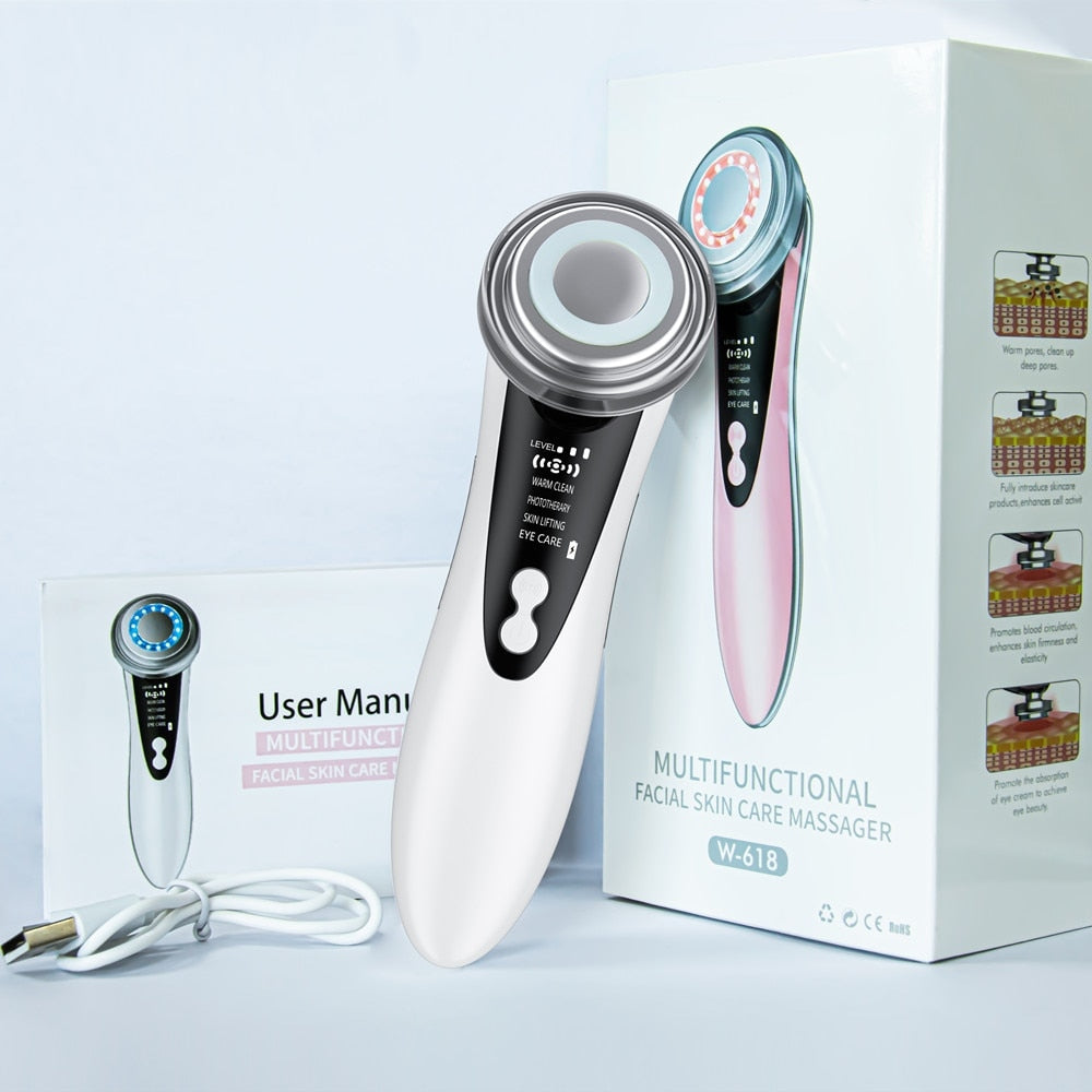 5-in-1 Gezichtshuid Massager