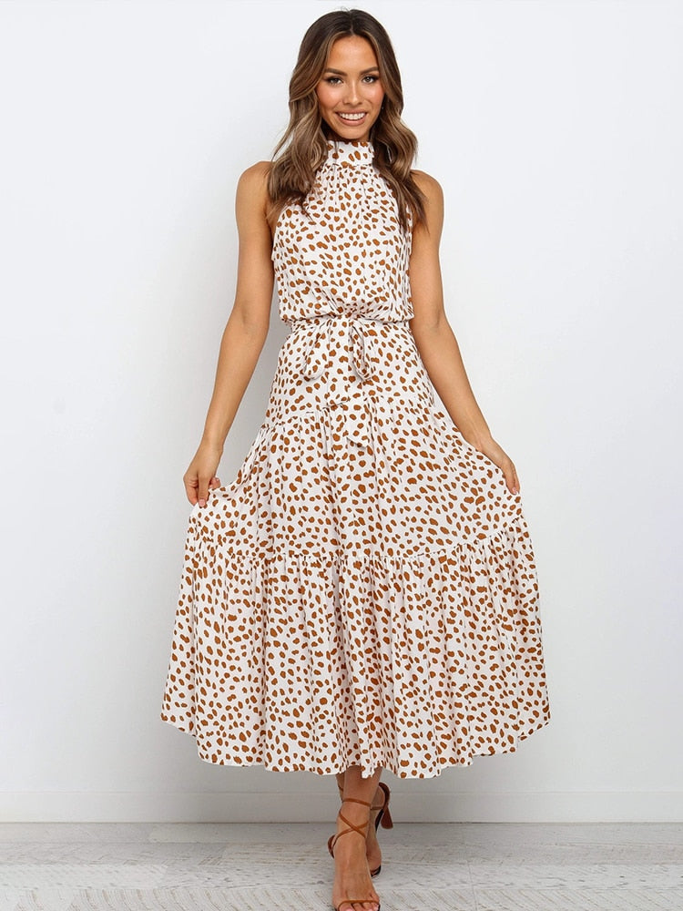 Halter Maxi Jurk
