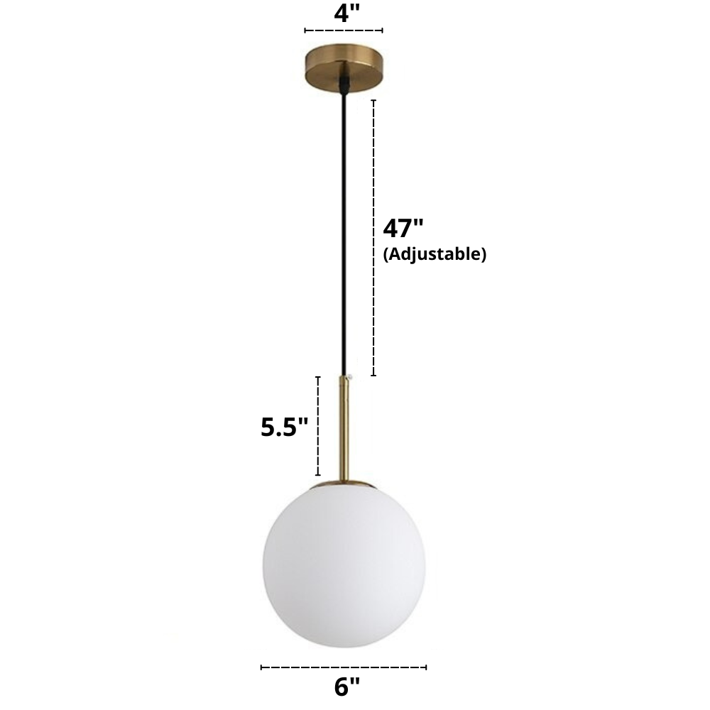 Scandinavische Hanglamp Voor Woonkamer En Slaapkamer Met Verstelbare Ophanglengte 20
