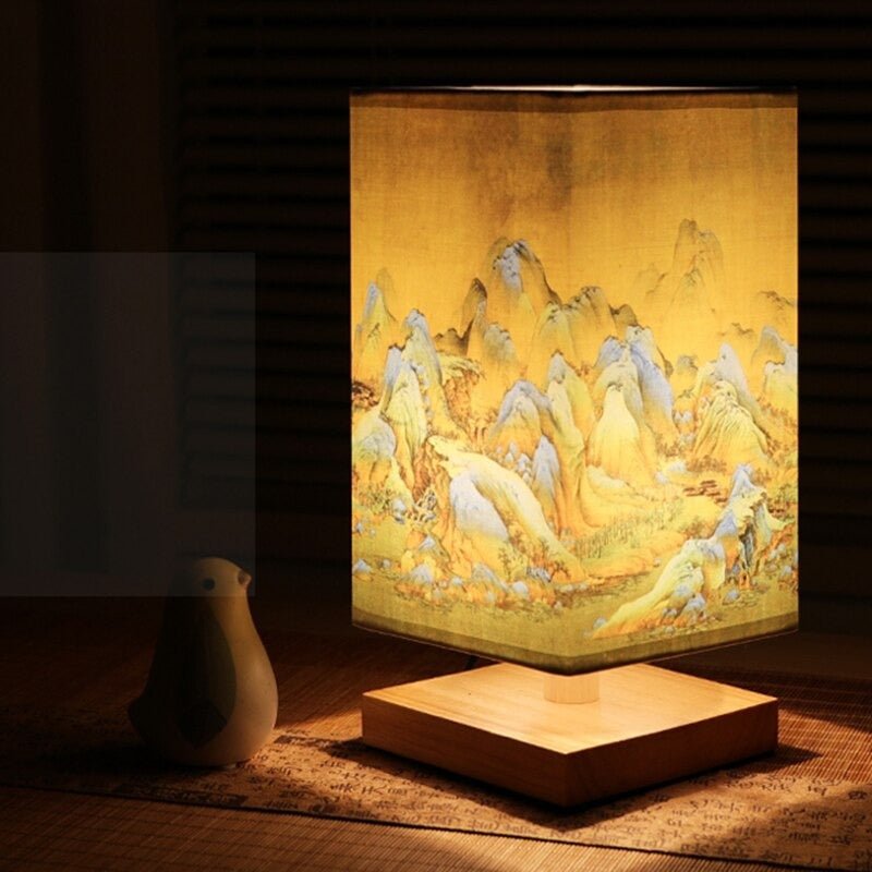 Scandinavische Tafellamp met Japans Ontwerp voor Sfeervolle Interieurs 2