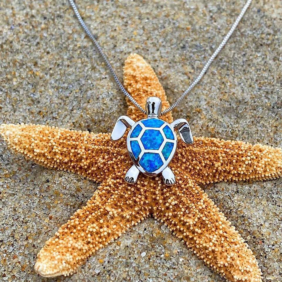 Schildpad Ketting en Oorbellen Set voor Dames 1